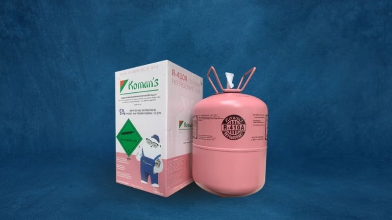 Mỗi dòng máy lạnh sẽ sử dụng một loại gas khác nhau như R22, R32 hoặc R410A